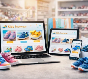 Dbuzzz e-commerce website development for kids footwear brand